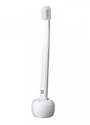 Подставка для зубной щетки curaprox toothbrush holder белый