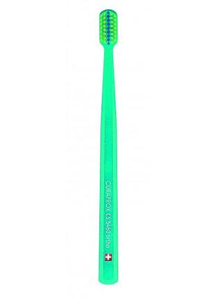 Ортодонтическая зубная щетка curaprox cs 5460 ultra soft ortho с углублением, d 0,10 мм 08 зубная щетка