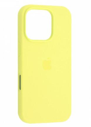 Чохол silicone case для iphone 13 51.mellow yellow