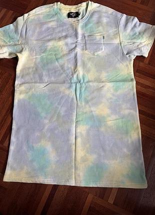 Нова бавовняна футболка сукня ugg nadia tie dye t-shirt dress l 46 usa 🇺🇸