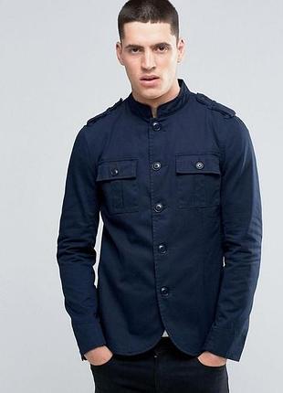 Легка мілітірі куртка / overshirt pretty green (style john lennon) розмір л
