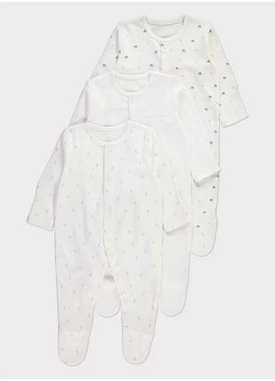 Хлопковые человечки george 18-24мис, 92см