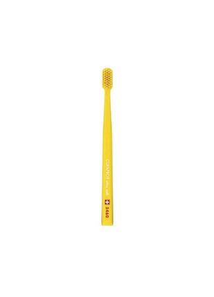 Зубная щетка curaprox cs 5460 ultra soft, d 0,10 мм 03 зубная щетка желтая/щетина желтая