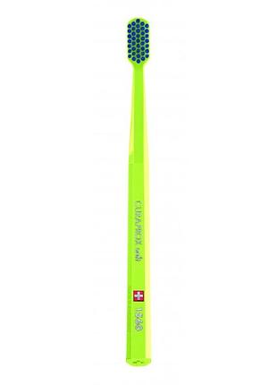 Зубная щетка curaprox cs 1560 soft, d 0,15 мм 07 зубная щетка светло-зеленкая/щетина синяя