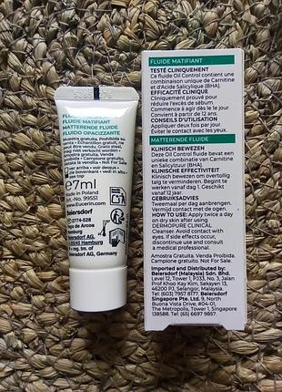 💚eucerin dermopure mattifying fluid матуючий себорегулюючий флюїд для жирної шкіри з саліциловою кислотою 2