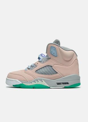 Женские кроссовки air jordan 5 retro «regal pink»