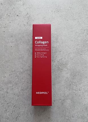 Medipeel lacto collagenwhiteping mask, 70 мл - лифтинг маска-пленка для упругости и сужения пор
