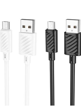 Кабель usb hoco x88 gratified micro 2.4a 2