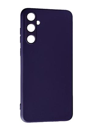 Чехол silicone case для samsung galaxy a05s фиолетовый