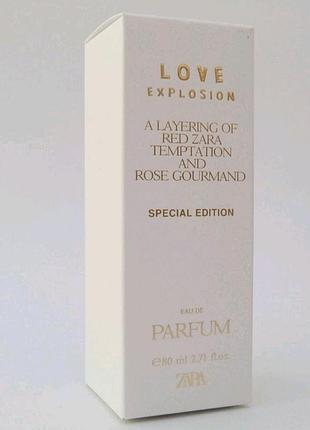 Zara love explosion edp 80 ml  2024