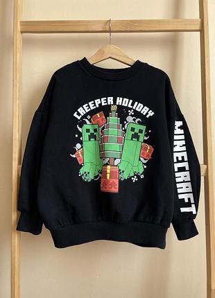 Світшот на хлопчика minecraft від matalan, 8 років