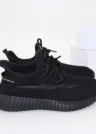Стильные черные кроссовки unisex, текстильные кроссовки изеки, изотики