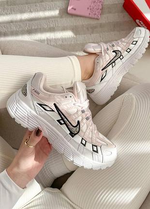Обувь кроссовки ❗ женские 🌹 nike p-6000 white