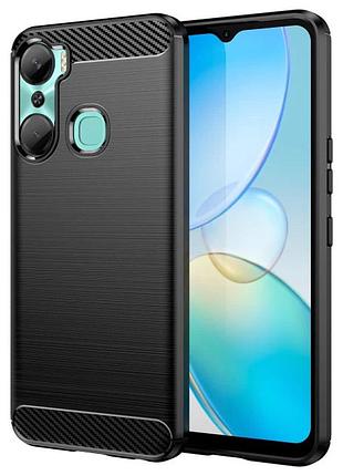 Чехол carbon case для infinix hot 12 pro