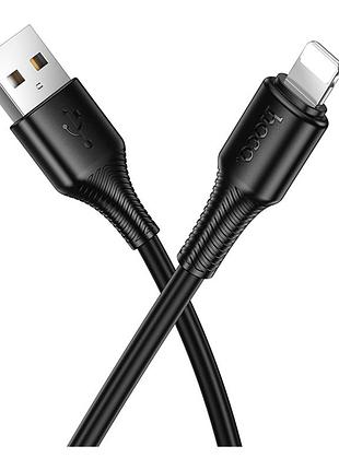 Кабель usb hoco x120 lightning 2.4a