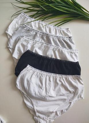 Высокие хлопковые трусы трусики primark