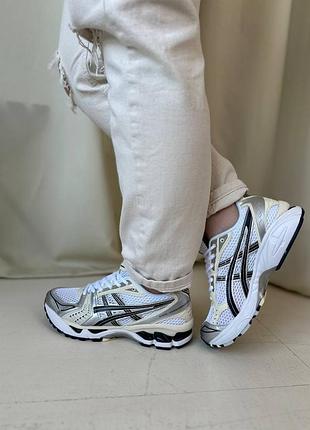 Asics gel-kayano 14 white silver black
