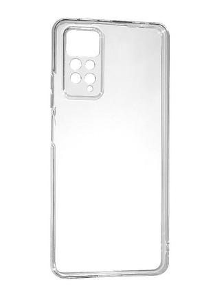 Чехол для xiaomi redmi note 11 pro 5g прозрачный