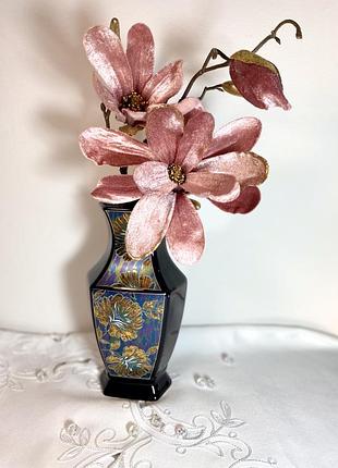 Эксклюзивная декоративная итальянская ваза vintage decor «exclusiv selection qualite»