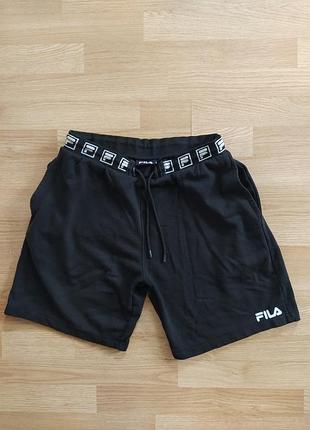 Спортивные шорты мужские, 💯 котон+еластан, оригінал,
 fila, 
size m