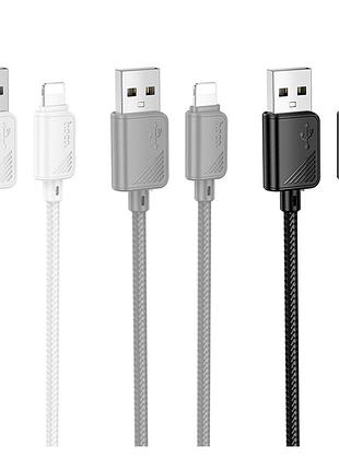 Кабель usb hoco x113 lightning 2.4a 2