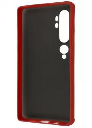 Чехол для xiaomi mi note 10 pro красный 2