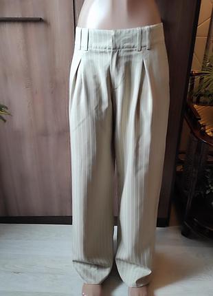 Брюки женские широкие urban outfitter pp s бежевые