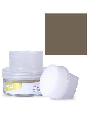 Делікатний крем для взуття kaps delicate cream) 50 ml, з аплікатором 141 видра