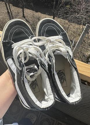 Кеди жіночі vans, чорні 36 розмір