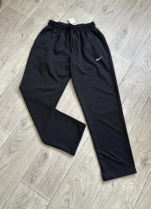 Однотонні спортивні штани чоловічі nike двонитка трикотаж чорні брюки 4xl весна літо осінь турція 56
