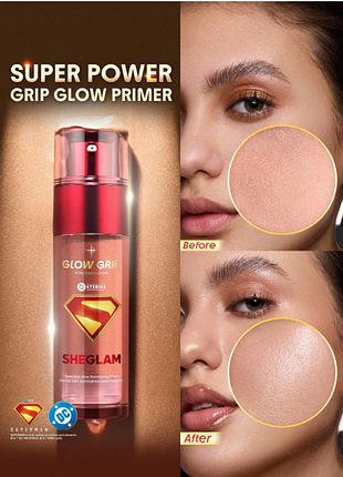 Сияющий праймер sheglam the superman good grip glow (5989)