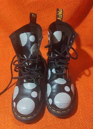 Женские кожаные ботинки dr.martens