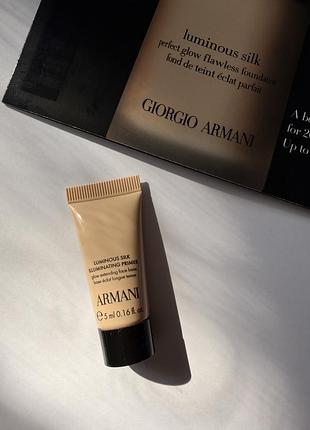 Набір armani тональний та база під макіяж