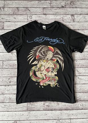 Чоловіча футболка ed hardy