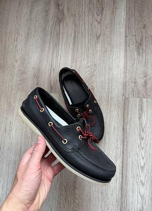 Шкіряні топсайдери timberland оригінал