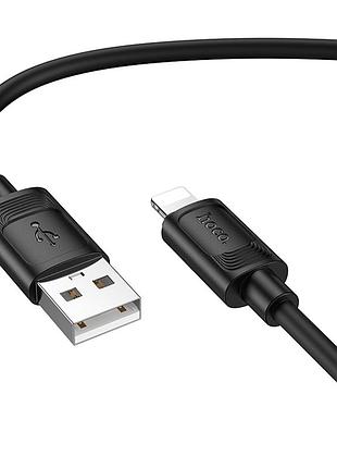Кабель usb hoco x122 silicone lightning 2.4a