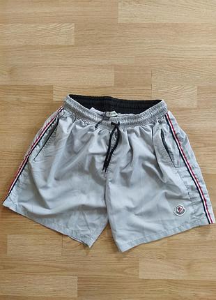 Спортивные шорты мужские, 💯 плащевка + сетка, оригинал,
 moncler, size m/ l