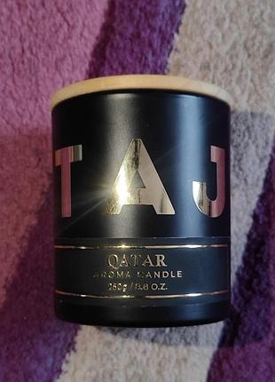 Ароматическая свеча taj max aroma candle в аромате "qatar".
