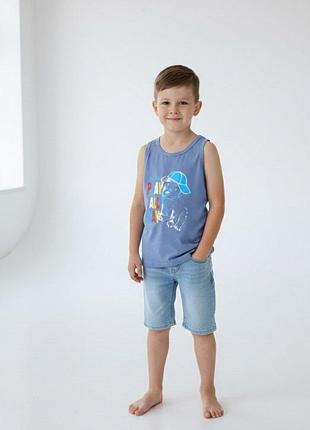 Детская майка на мальчика на 6-7 лет (другие размеры уточняйте)