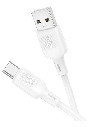 Кабель usb borofone bx113 silicone type-c 3a 4