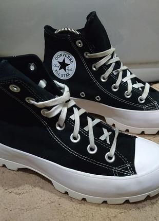 Женские кеды,кроссовки,высокие кеды converse chuck taylor all star lugged originals