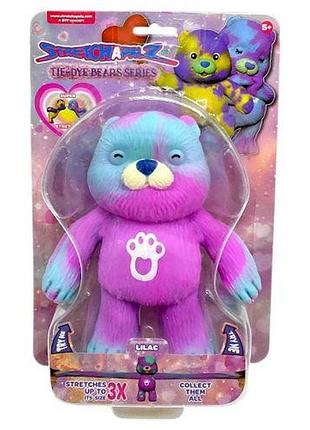 Игрушка-тянучка "стрейчапалз" 14см, серия tie dye bears (вид1)
