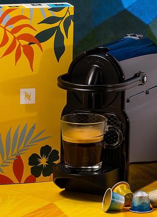Кофемашина nespresso inissia black для капсул original, 19 бар