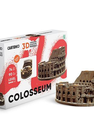Картонный 3d пазл-конструктор "cartonic 3d puzzle colosseum" колизей