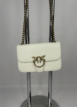 Оригінальна шкіряна сумка pinko love bag
