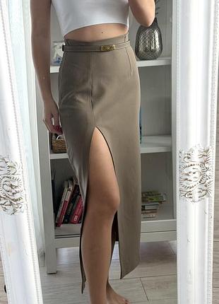 Спідниця з розрізом xs zara
