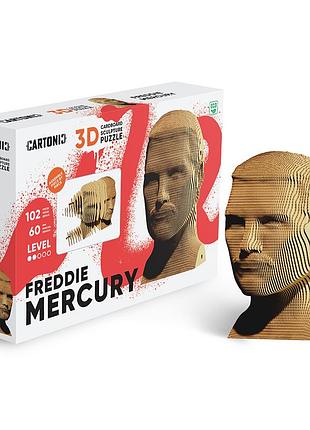 Картонный 3d пазл-конструктор "cartonic 3d puzzle freddie" фредди меркьюр