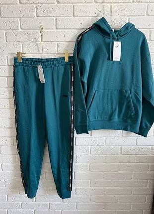 Костюм женский puma оригинал/худи + штаны пума оригинал/костюм женский