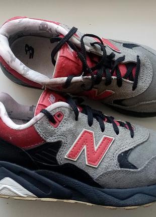 Кожаные кроссовки new balance 580 (оригинал)