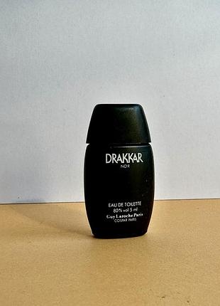 Guy laroche drakkar noir туалетна вода оригінал вінтаж мініатюра